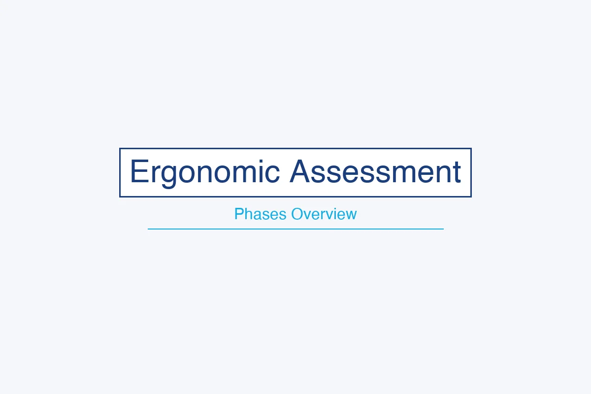 Ergonomic Assessment Service Phases